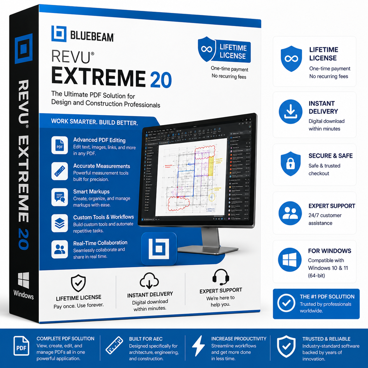 Bluebeam Revu eXtreme 20 Lifetime