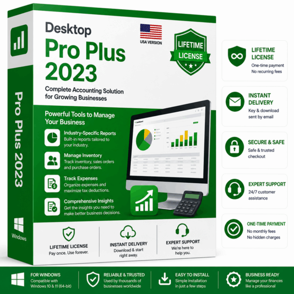 QuickBooks Desktop Pro Plus 2023