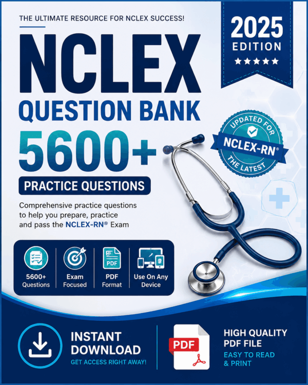 NCLEX Question Bank 5600+