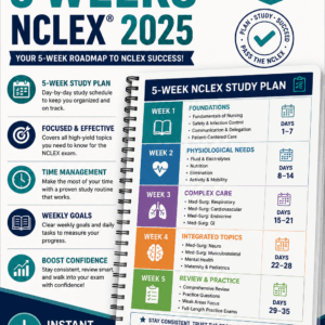 Study Plan 5 Weeks NCLEX 2025