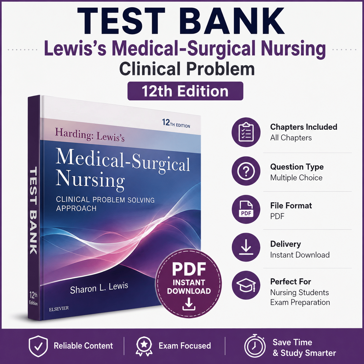 Lewis's Medical-Surgical Nursing Clinical Problem 12th Edition Lewis's Medical-Surgical Nursing Clinical Problem 12th Edition